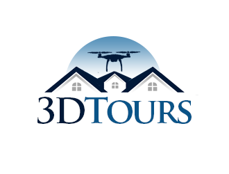 3D Tours logo design by kunejo