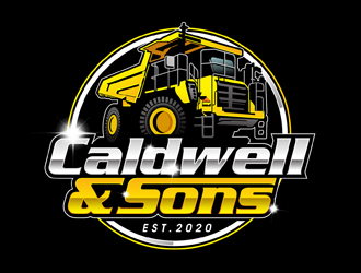 Caldwell & Sons logo design by DreamLogoDesign