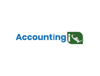 AccountingIQ logo design by drifelm
