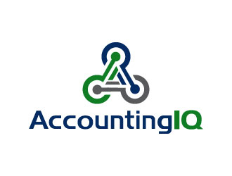 AccountingIQ logo design by pixalrahul