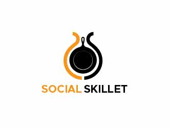 Social Skillet logo design by usef44