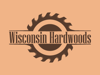 Wisconsin Hardwoods logo design by art84