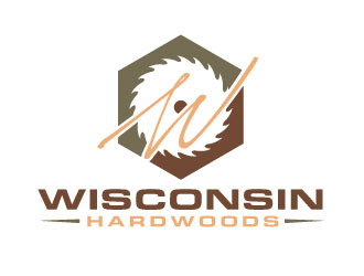 Wisconsin Hardwoods logo design by REDCROW