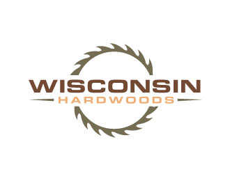 Wisconsin Hardwoods logo design by REDCROW