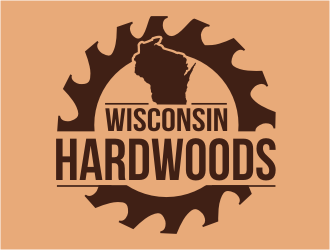 Wisconsin Hardwoods logo design by rgb1