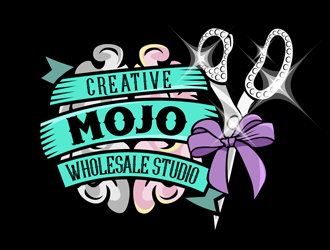 Creative Mojo Wholesale Studio logo design by DreamLogoDesign