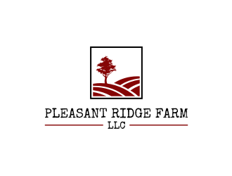 Pleasant Ridge Farm, LLC logo design by GemahRipah