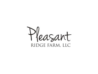 Pleasant Ridge Farm, LLC logo design by artery