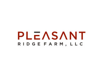 Pleasant Ridge Farm, LLC logo design by Artomoro