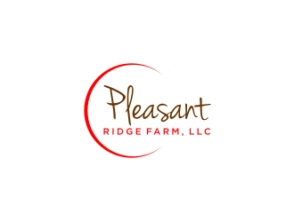 Pleasant Ridge Farm, LLC logo design by Artomoro