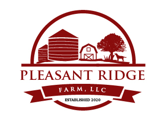 Pleasant Ridge Farm, LLC logo design by shravya