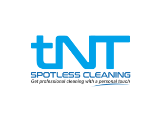 T N T Spotless Cleaning logo design by Jhonb