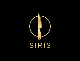 Siris Knives logo design by hopee