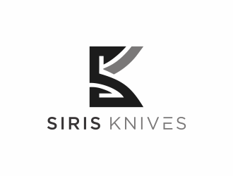 Siris Knives logo design by Renaker