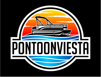 PONTOONFIESTA logo design by cintoko