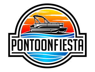 PONTOONFIESTA logo design by cintoko