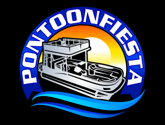 PONTOONFIESTA logo design by uttam