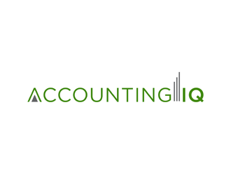 AccountingIQ logo design by alby