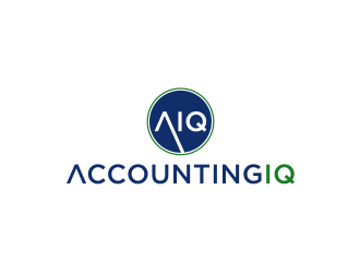 AccountingIQ logo design by johana