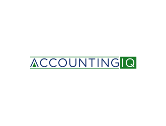 AccountingIQ logo design by johana