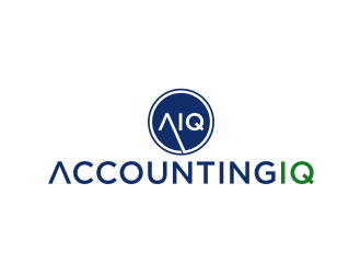 AccountingIQ logo design by johana