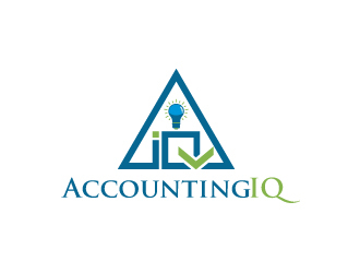 AccountingIQ logo design by zinnia