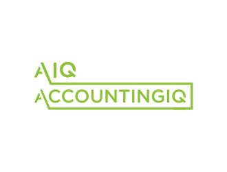 AccountingIQ logo design by dayco