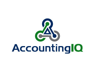 AccountingIQ logo design by pixalrahul
