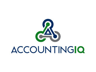 AccountingIQ logo design by pixalrahul