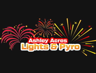 Ashley Acres Lights & Pyro logo design by senja03