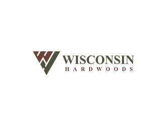 Wisconsin Hardwoods logo design by Rexi_777