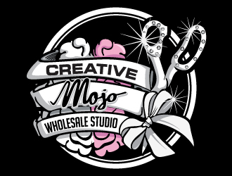 Creative Mojo Wholesale Studio logo design by LucidSketch