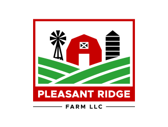 Pleasant Ridge Farm, LLC logo design by lexipej