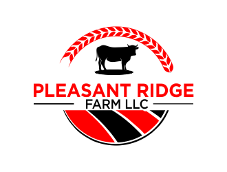 Pleasant Ridge Farm, LLC logo design by MUNAROH
