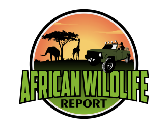 African Wildlife Report logo design by Kruger
