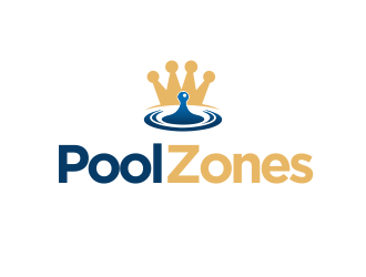 Pool Zones logo design by M J