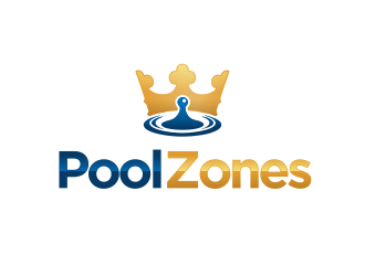 Pool Zones logo design by M J