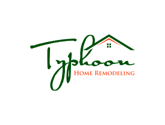 Typhoon Home Remodeling  logo design by GassPoll