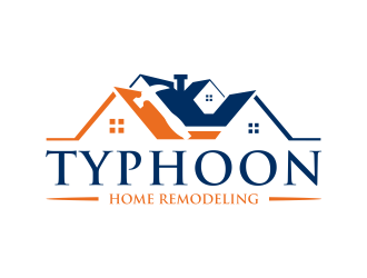 Typhoon Home Remodeling  logo design by GassPoll