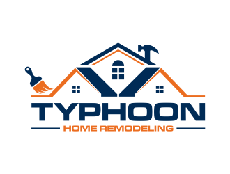 Typhoon Home Remodeling  logo design by GassPoll
