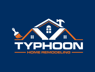 Typhoon Home Remodeling  logo design by GassPoll