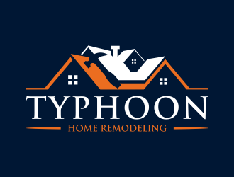 Typhoon Home Remodeling  logo design by GassPoll