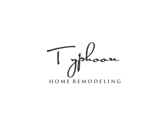 Typhoon Home Remodeling  logo design by Artomoro