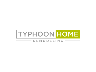 Typhoon Home Remodeling  logo design by Artomoro