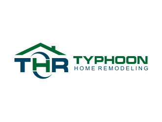 Typhoon Home Remodeling  logo design by revi