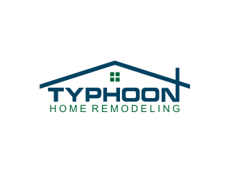 Typhoon Home Remodeling  logo design by revi