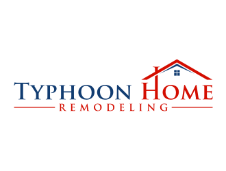 Typhoon Home Remodeling  logo design by puthreeone