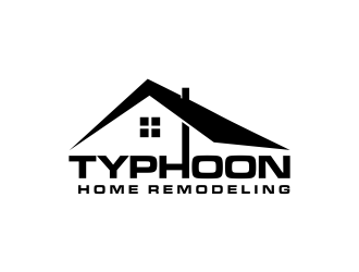 Typhoon Home Remodeling  logo design by oke2angconcept