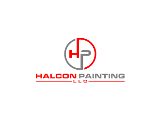 Halcon Painting LLC  logo design by Artomoro