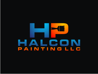 Halcon Painting LLC  logo design by Artomoro